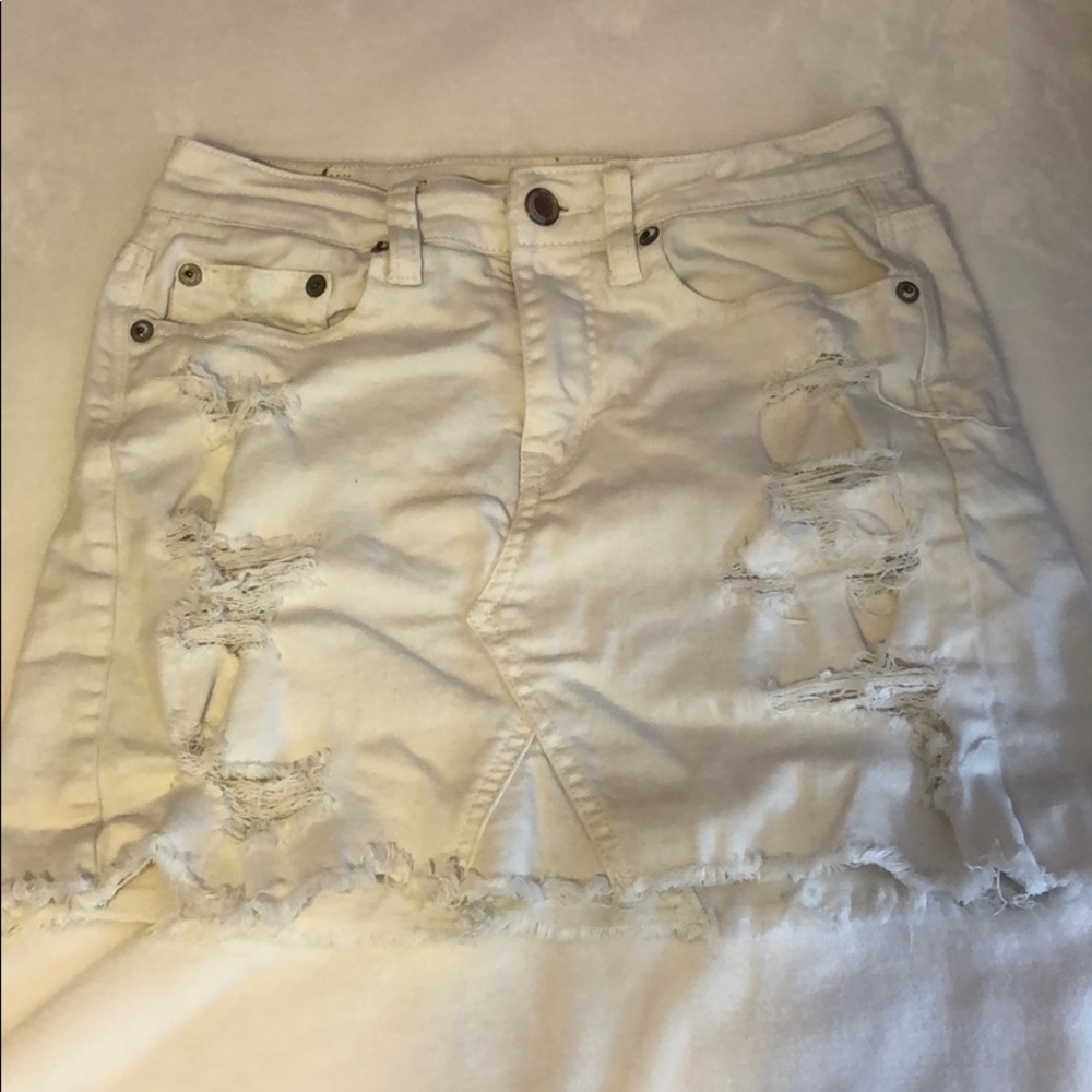 American eagle white skirt